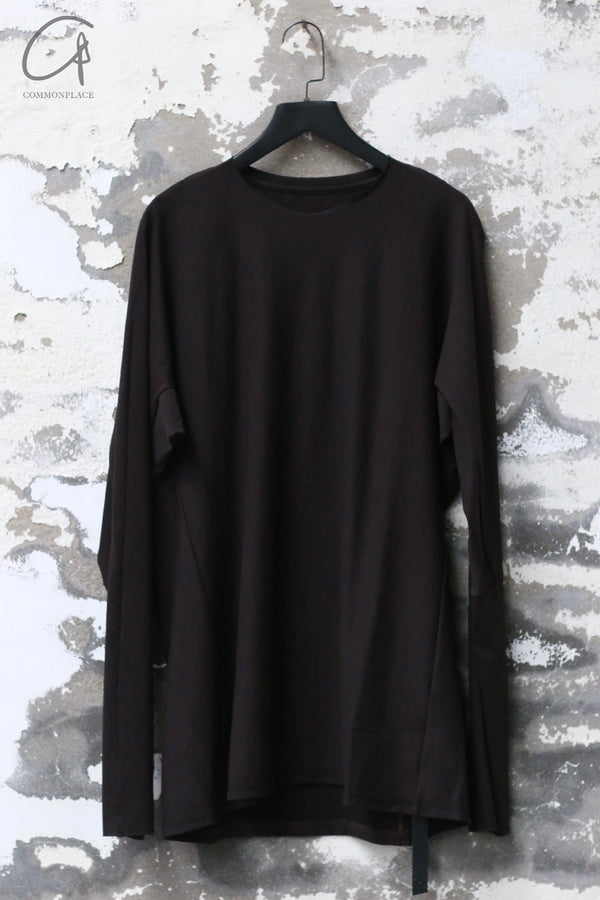 DEVOA 24 Autumn and Winter Long Sleeve Round Neck Pullover Series Japan DVA-CSC-443C3-COFFEE CSC-443C3